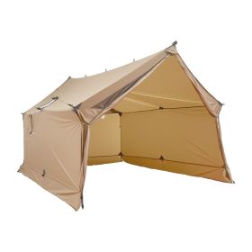 Camping Hot Tent, 2 Persons Cabin Hot Tent with Stove Jack, Waterproof Winter Tents Shelters with Vents