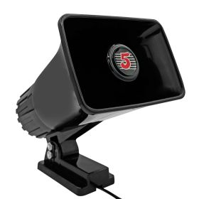 5 Core PA Horn 200W Loud Speaker 6 Inch Bull Horn Loud Audio 8Ohm All Weather Indoor Outdoor Use