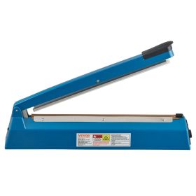 VEVOR Impulse Sealer 16 inch, Manual Heat Seal Machine with Adjustable Heating Mode, ABS Shrink Wrap Bag Sealers for Plastic Mylar PE PP Bags