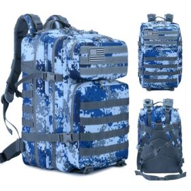 Outdoor Mountaineering Bag Tactical Leisure Bag Army Fan Travel Computer Bag Individual Soldier Package (Option: Navy Digital)