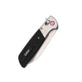 3.75" Spring Assisted Knife With Drop Point Blade (Option: Green)