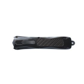 Carbon Fiber Automatic OTF Knife w/ Belt Clip (Option: Dagger Blade)
