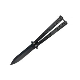 5.25" Butterfly Knife (Option: Black)