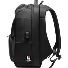 Multifunctional backpack (Option: Black with logo)