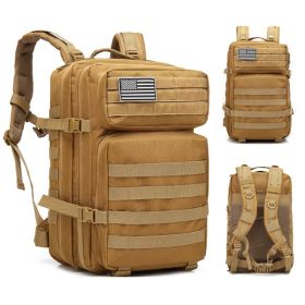 Outdoor Mountaineering Bag Tactical Leisure Bag Army Fan Travel Computer Bag Individual Soldier Package (Option: Khaki)