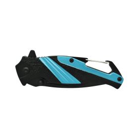 Striped 7" Tactical Knife (Option: Silver)