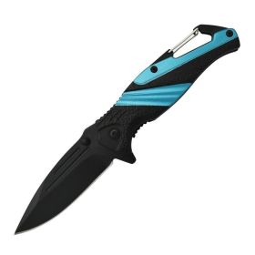Striped 7" Tactical Knife (Option: Blue)