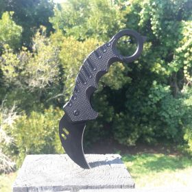 Karambit 5.25" Knife (Option: Red Lightning)
