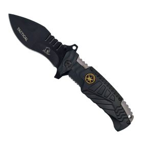 8.5" Spring Assisted Military and First Responders Knife (Option: Special Forces)