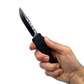 Streetwise Automatic OTF Knife with Drop Point Blade (Option: Medium)