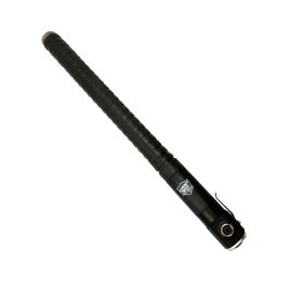 Streetwise Push Button Auto Expandable Baton with Flashlight (Option: 20")