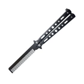 8.75" Butterfly Comb Knife (Option: Black)