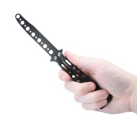 8.75" Butterfly Trainer Knife (Option: Rainbow)